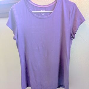 Apt. 9 Lavender Short Sleeve Tee